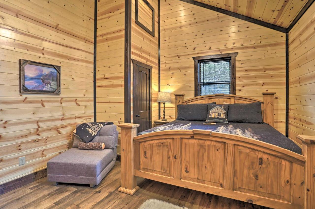 Luxe 'Great Bear Lodge' With Spa, Fire Pit, And Views! Broken Bow Zewnętrze zdjęcie